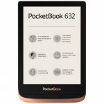 Электронная книга PocketBook 632 Touch HD 3, 1GHz, 6" E-Ink, 1448x1072, 16Gb ROM, Wi-Fi,Spicy Copper